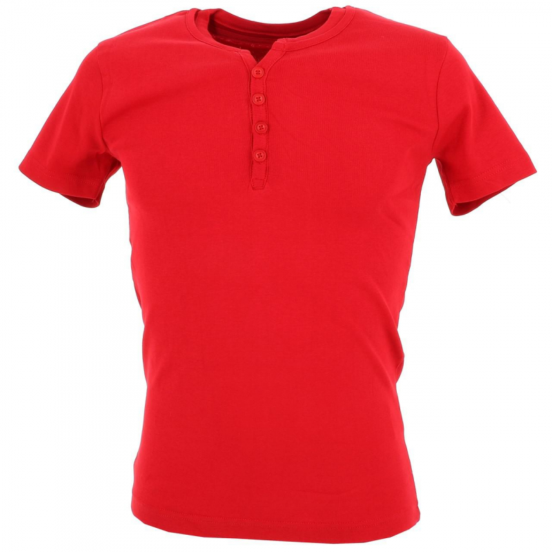 T-shirt theo rouge homme - La Maison Blaggio