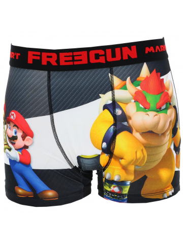 Boxer mariokart noir homme - Freegun