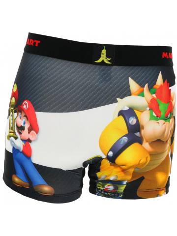 Boxer mariokart noir homme - Freegun