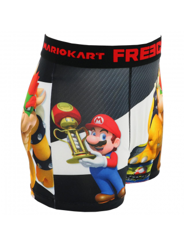 Boxer mariokart noir homme - Freegun