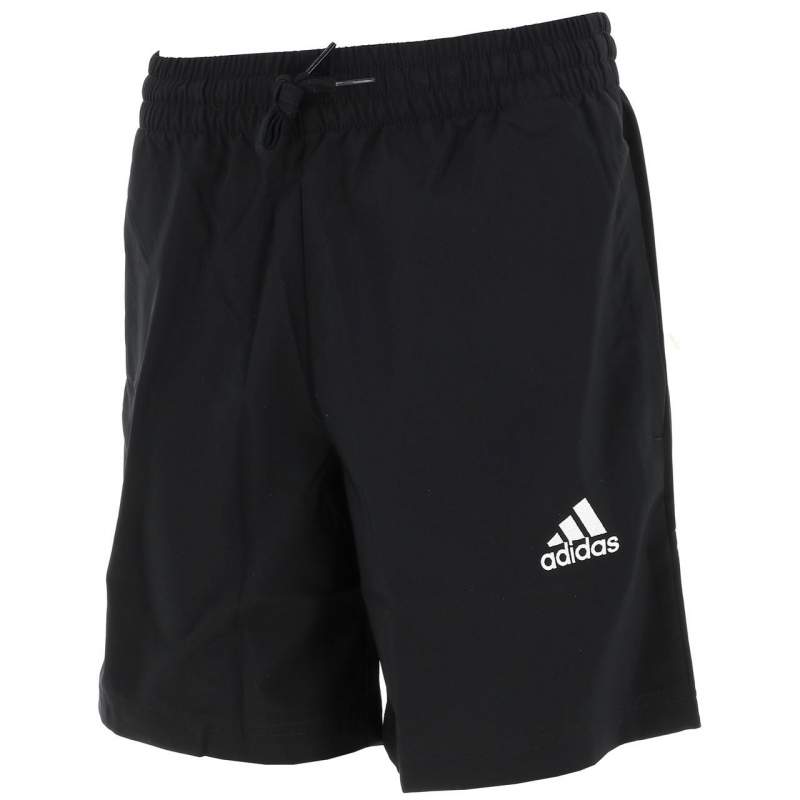 Short de sport chelsea uni noir homme - Adidas