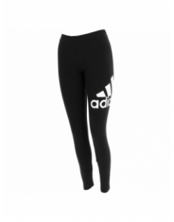 Legging big logo blanc noir fille - Adidas