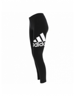 Legging big logo blanc noir fille - Adidas