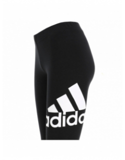 Legging big logo blanc noir fille - Adidas