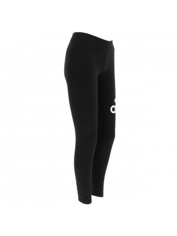 Legging big logo blanc noir fille - Adidas