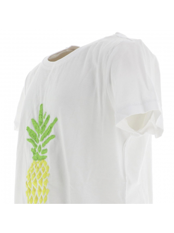 T-shirt ananas blanc fille - Only