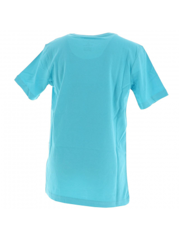 T-shirt skull board bleu ciel garçon - Quiksilver