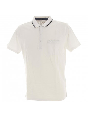 Polo lony blanc homme - Teddy Smith