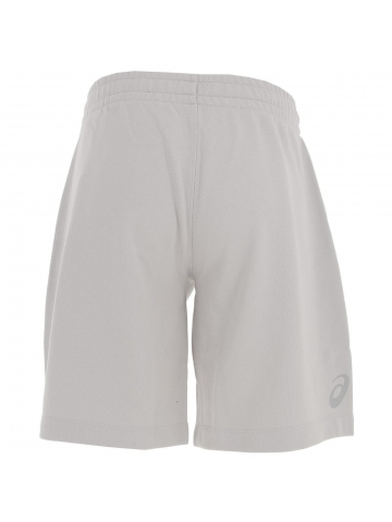 Short de sport big logo gris homme - Asics