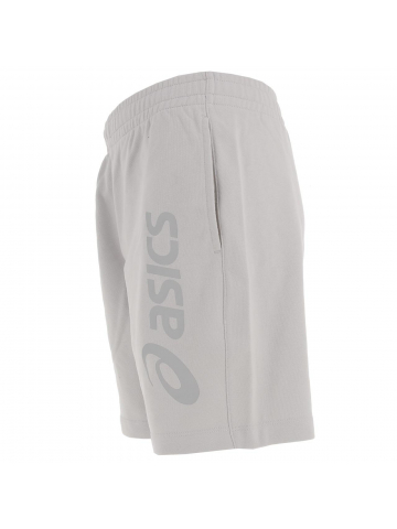 Short de sport big logo gris homme - Asics