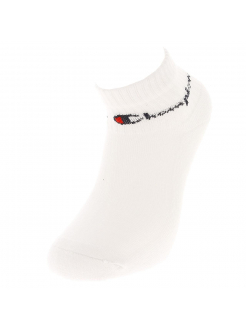 Pack 2 paires socquettes sport blanc - Champion