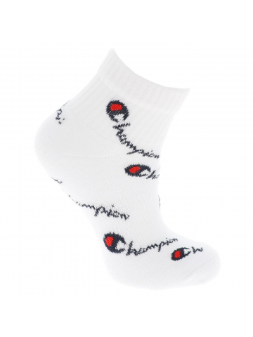 Pack 2 paires socquettes sport blanc - Champion