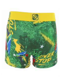 Pack 2 boxers coupe du monde vert garçon - Freegun