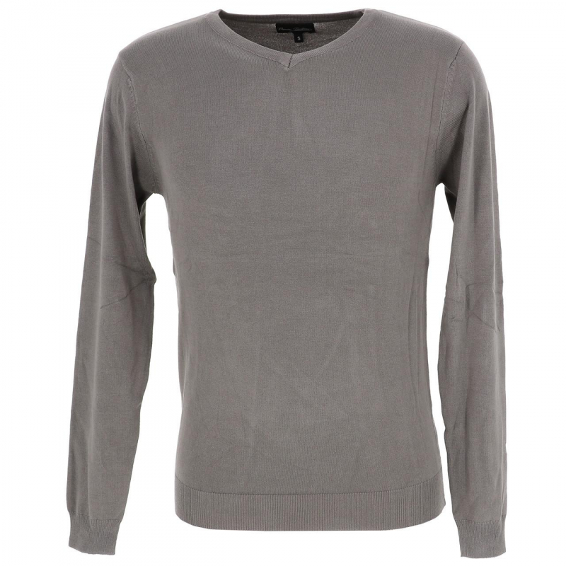 Pull paname 02 gris homme - Paname Brothers