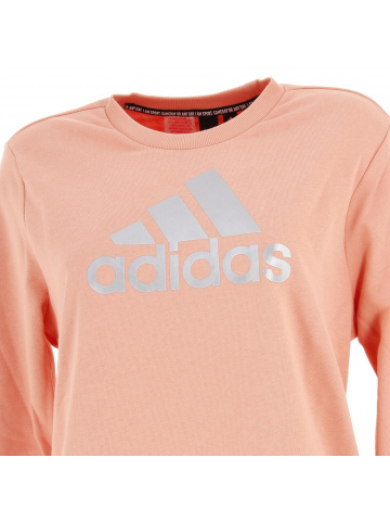 Sweat bos orange fille - Adidas