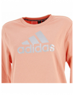 Sweat bos orange fille - Adidas
