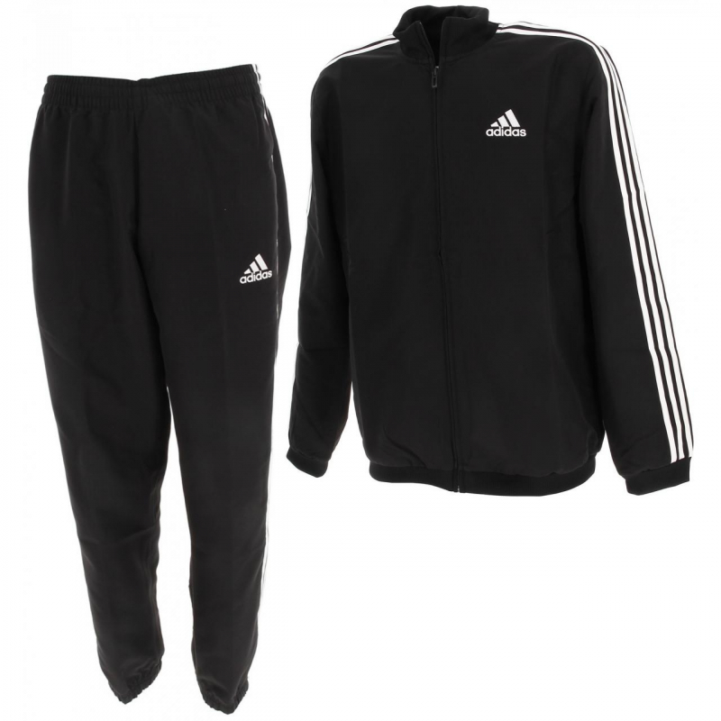 Veste De Survêtement Noir Adidas - Homme