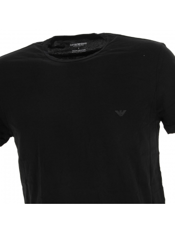 Pack de 2 t-shirt noir homme - Emporio Armani