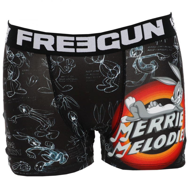 Boxer looney tunes noir homme - Freegun