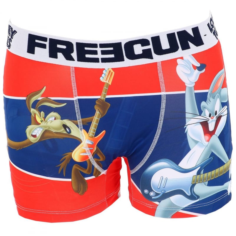 Boxer rok looney tunes multicolore homme - Freegun