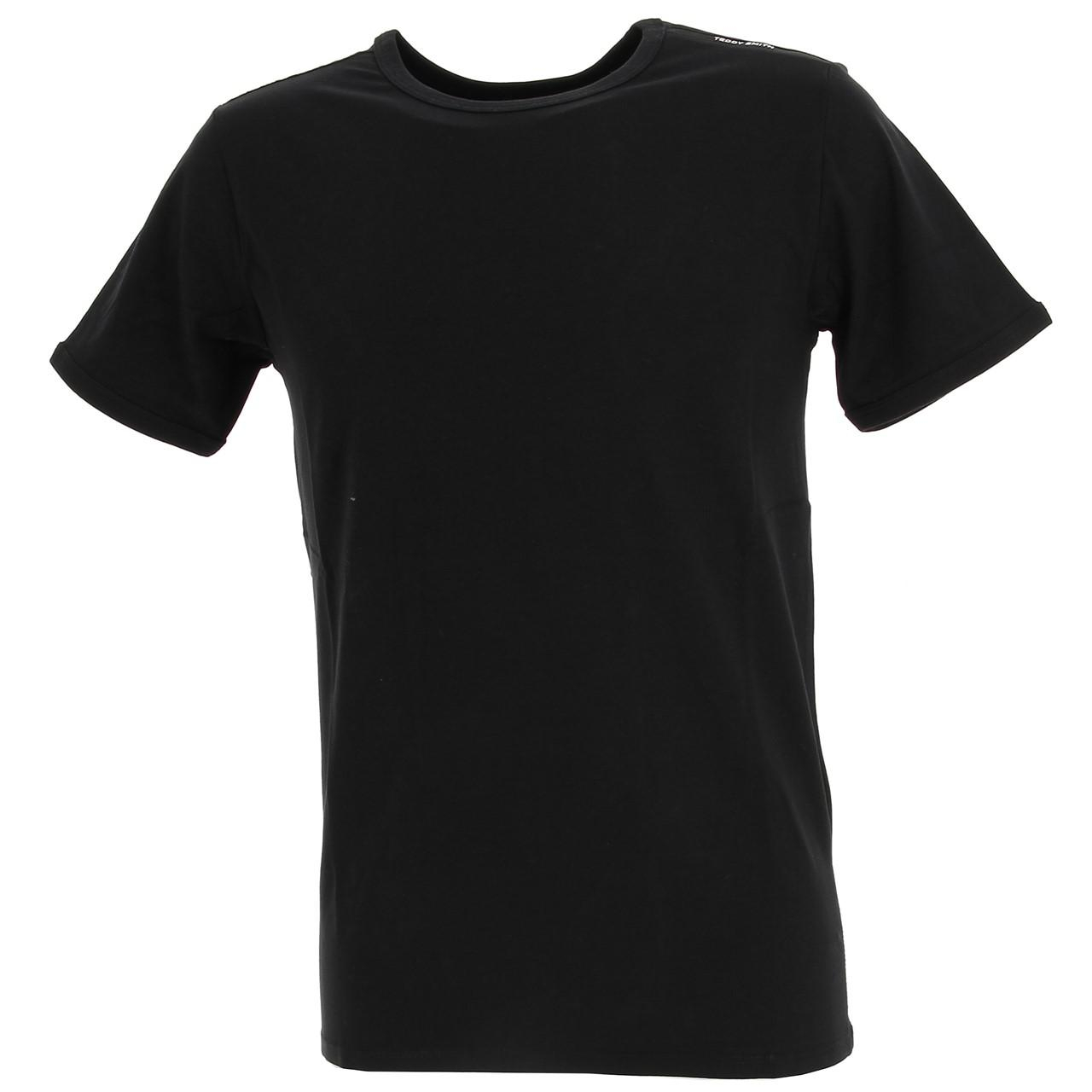 T-shirt tucker 2 noir homme - Teddy Smith