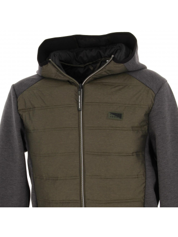 Veste légère hybrid kaki homme - Jack & Jones