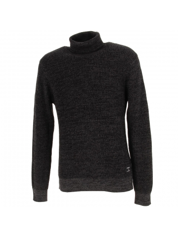 Pull col roulé power noir homme - Jack & Jones