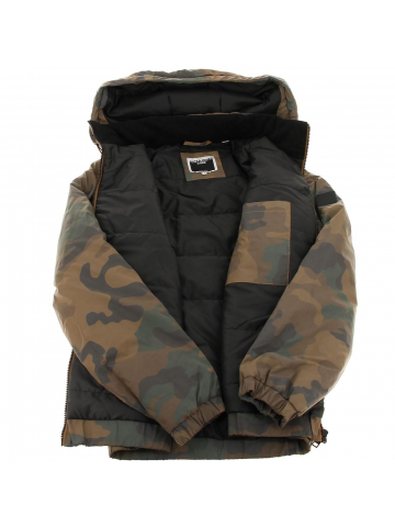 Blouson d'hiver militaire rilk marron homme - Jack & Jones