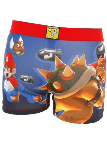 Boxer super mario bowser multicolore homme - Freegun