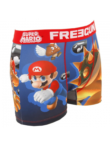 Boxer super mario bowser multicolore homme - Freegun