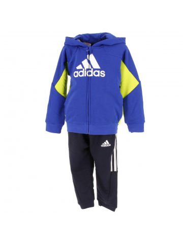 Survêtement sport logo bleu enfant - Adidas