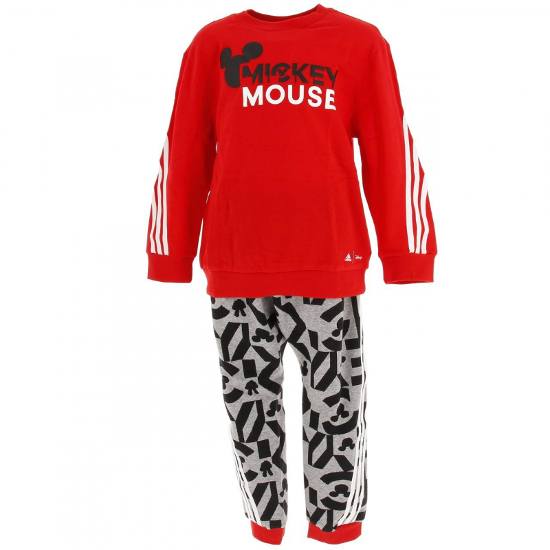 Ensemble sweat/jogging mickey mouse rouge enfant - Adidas