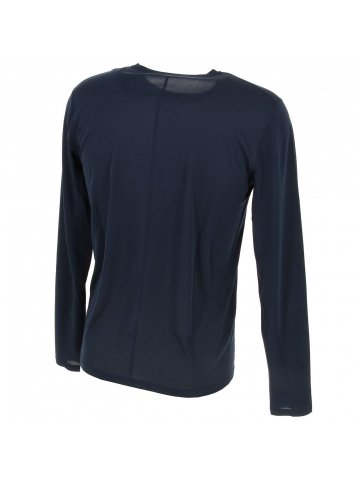 T-shirt de running manches longues core bleu homme - Asics