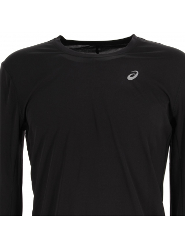 T-shirt de running manches longues core noir homme - Asics