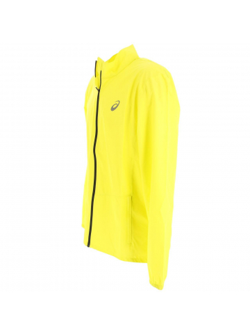 Veste running sour yuzu fluo homme - Asics