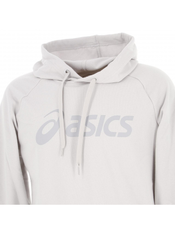 Sweat à capuche big oth gris homme - Asics