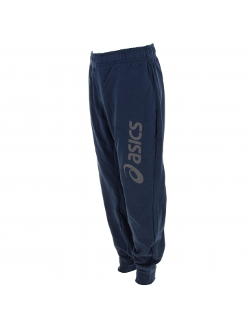 Jogging sport big logo slim bleu homme - Asics