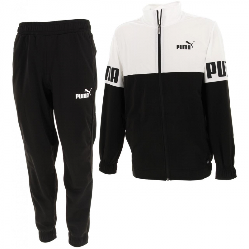 Survêtement sweat jogging noir homme - Puma