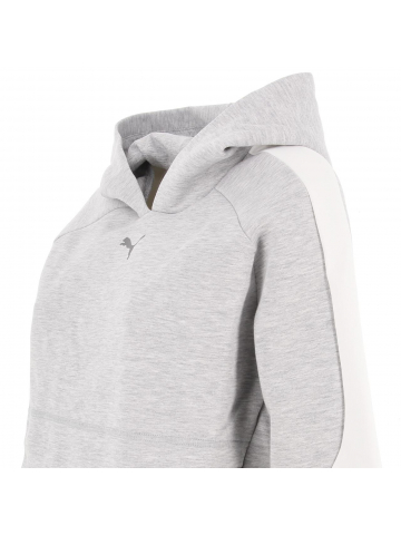 Sweat à capuche evostripe gris femme - Puma