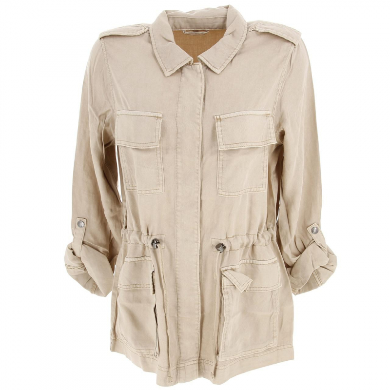 Veste parka légère kenya beige femme - Only