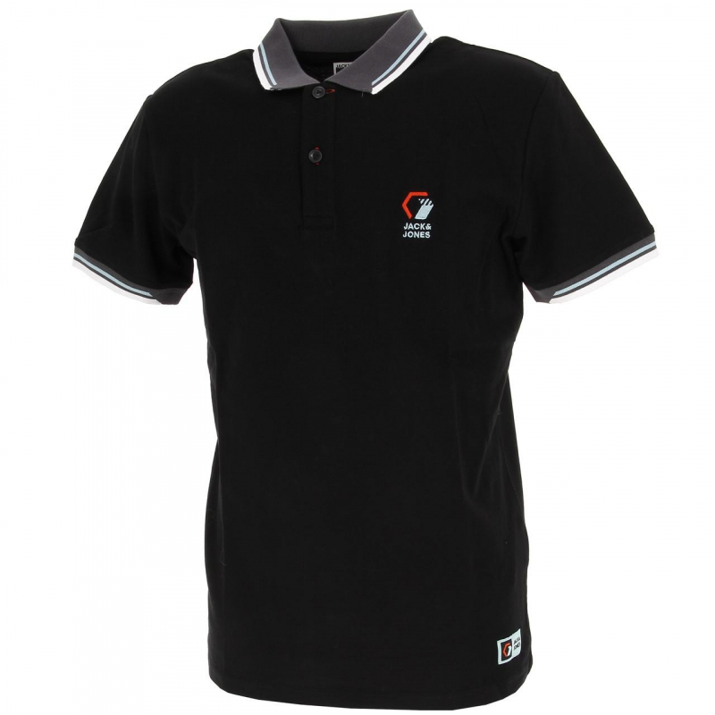 Polo logan noir homme - Jack & Jones