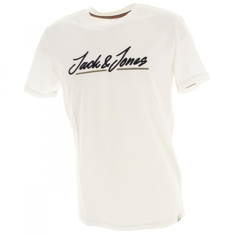 T-shirt tons upscale blanc homme - Jack & Jones