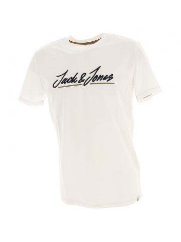 T-shirt tons upscale blanc homme - Jack & Jones