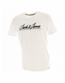 T-shirt tons upscale blanc homme - Jack & Jones
