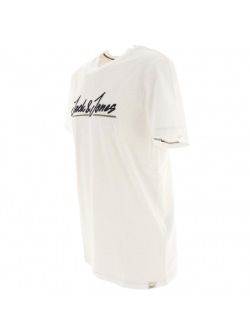 T-shirt tons upscale blanc homme - Jack & Jones