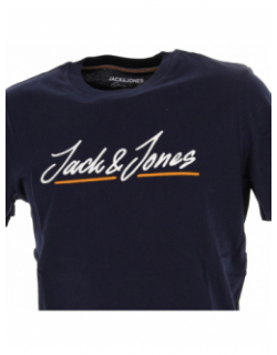 T-shirt tons upscale bleu marine homme - Jack & Jones