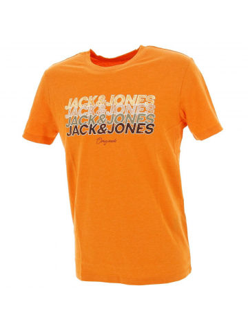 T-shirt brady sun orange homme - Jack & Jones