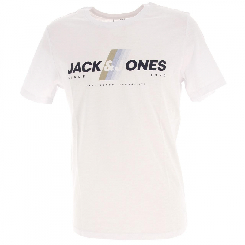 T-shirt connor blanc homme - Jack & Jones