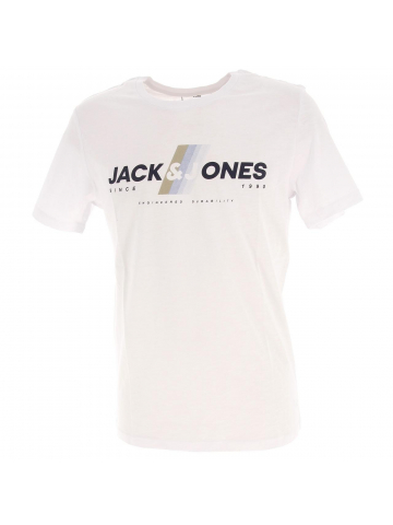 T-shirt connor blanc homme - Jack & Jones