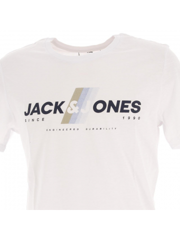 T-shirt connor blanc homme - Jack & Jones